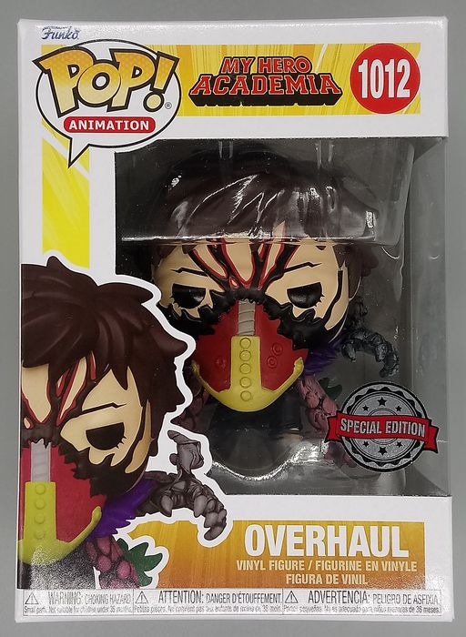 1012 Overhaul (Fused) - My Hero Academia - Box Damaged Funko POP
