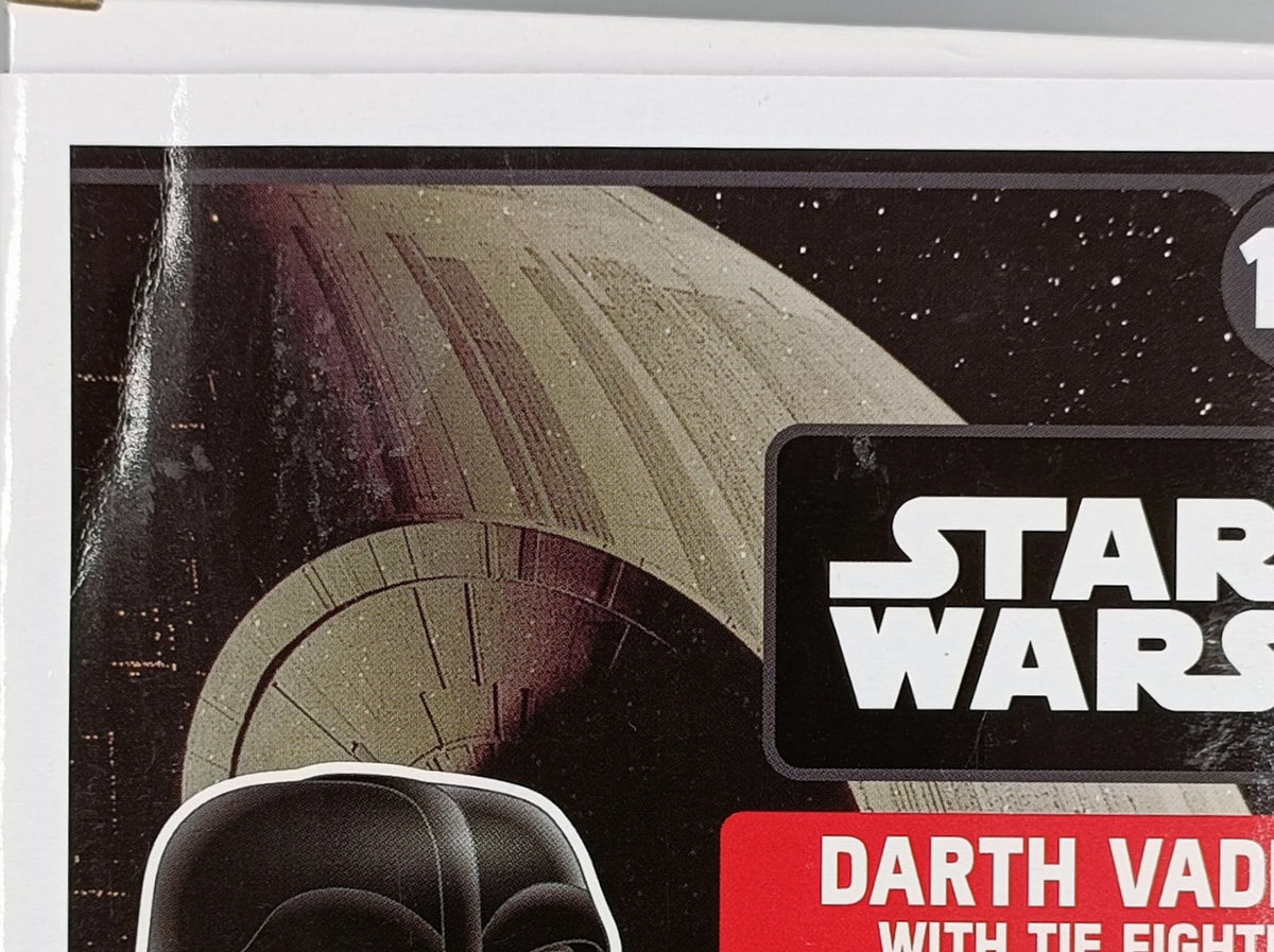 176 Darth Vader (with TIE Fighter) Deluxe - Star Wars - Box Damaged Funko POP