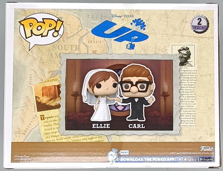 Ellie & Carl (Wedding) - Disney UP Funko POP