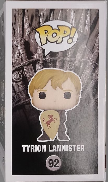 92 Tyrion Lannister (w/ Shield) - Game of Thrones Box Damaged Funko POP