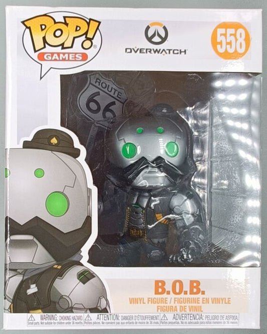 558 B.O.B. - 6 Inch - Overwatch - Box Damaged Funko POP