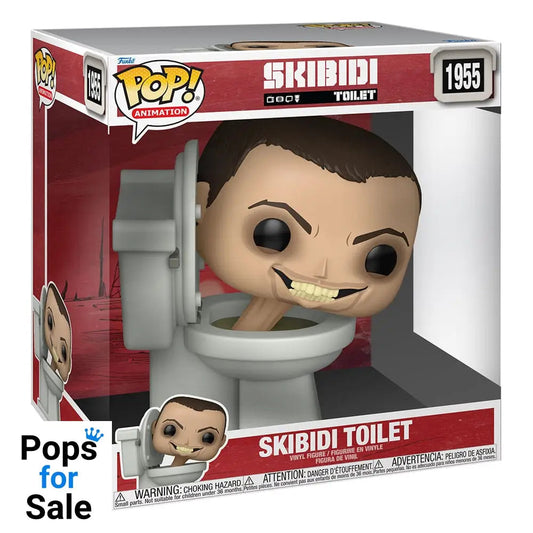 1955 Skibidi Toilet - Jumbo 10 Inch - Skibidi Toilet Funko POP