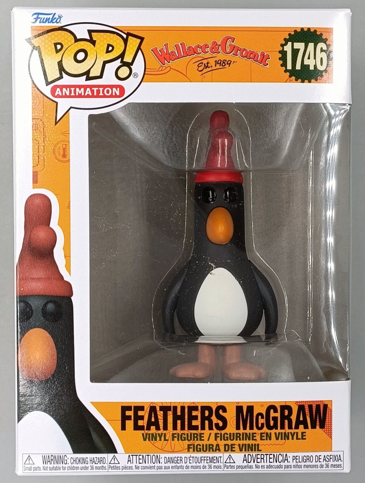 1746 Feathers McGraw - Wallace & Gromit Funko POP - Brand New Funko
