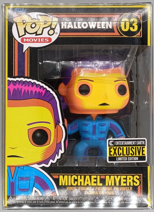 03 Michael Myers - Blacklight - Halloween - Horror Funko POP Funko