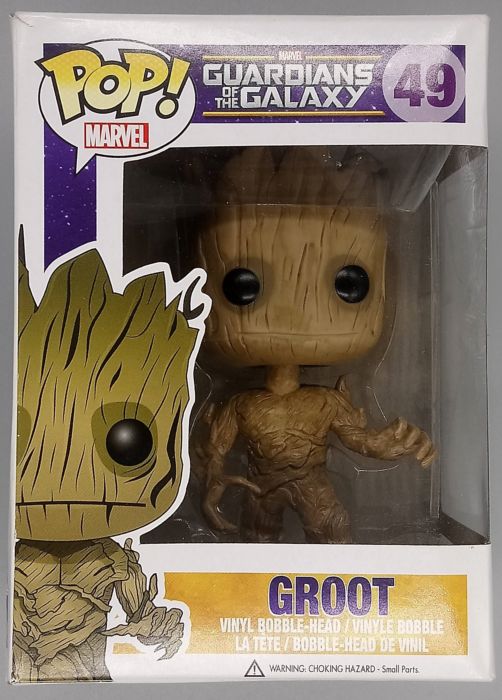 49 Groot - Marvel Guardians Of The Galaxy - Box Damaged Funko POP