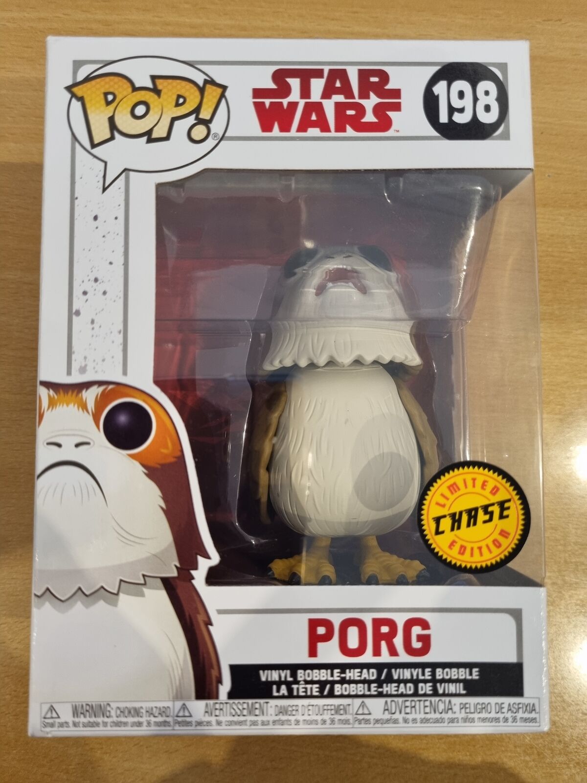 198 Porg (Female) Chase Edition - Star Wars Last Jedi Funko POP Funko