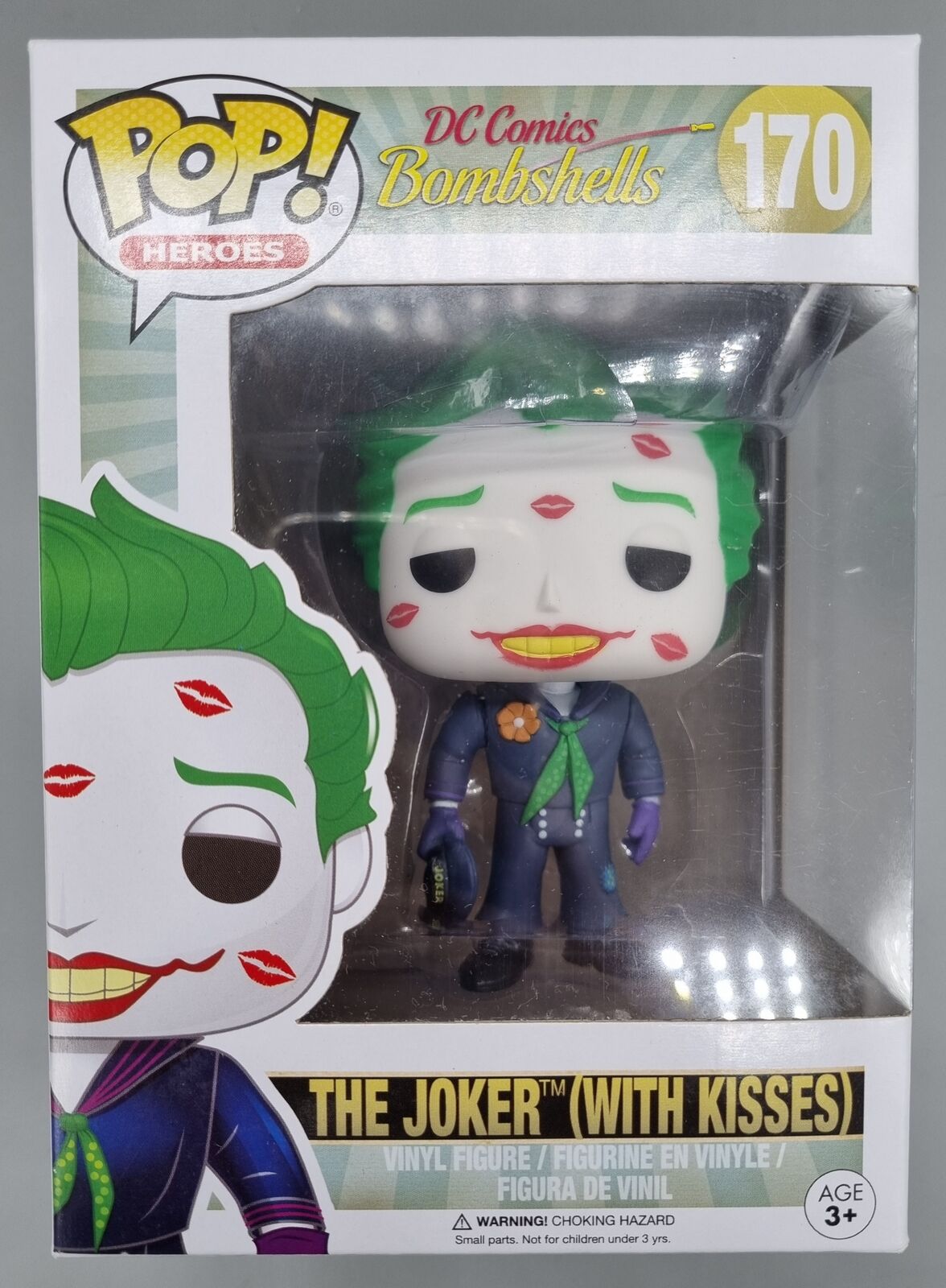 170 The Joker (with Kisses) DC Comics Bombshells Funko POP Funko
