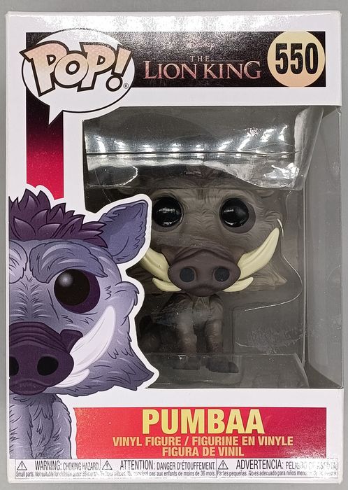 550 Pumbaa - Disney The Lion King - Box Damaged Funko POP