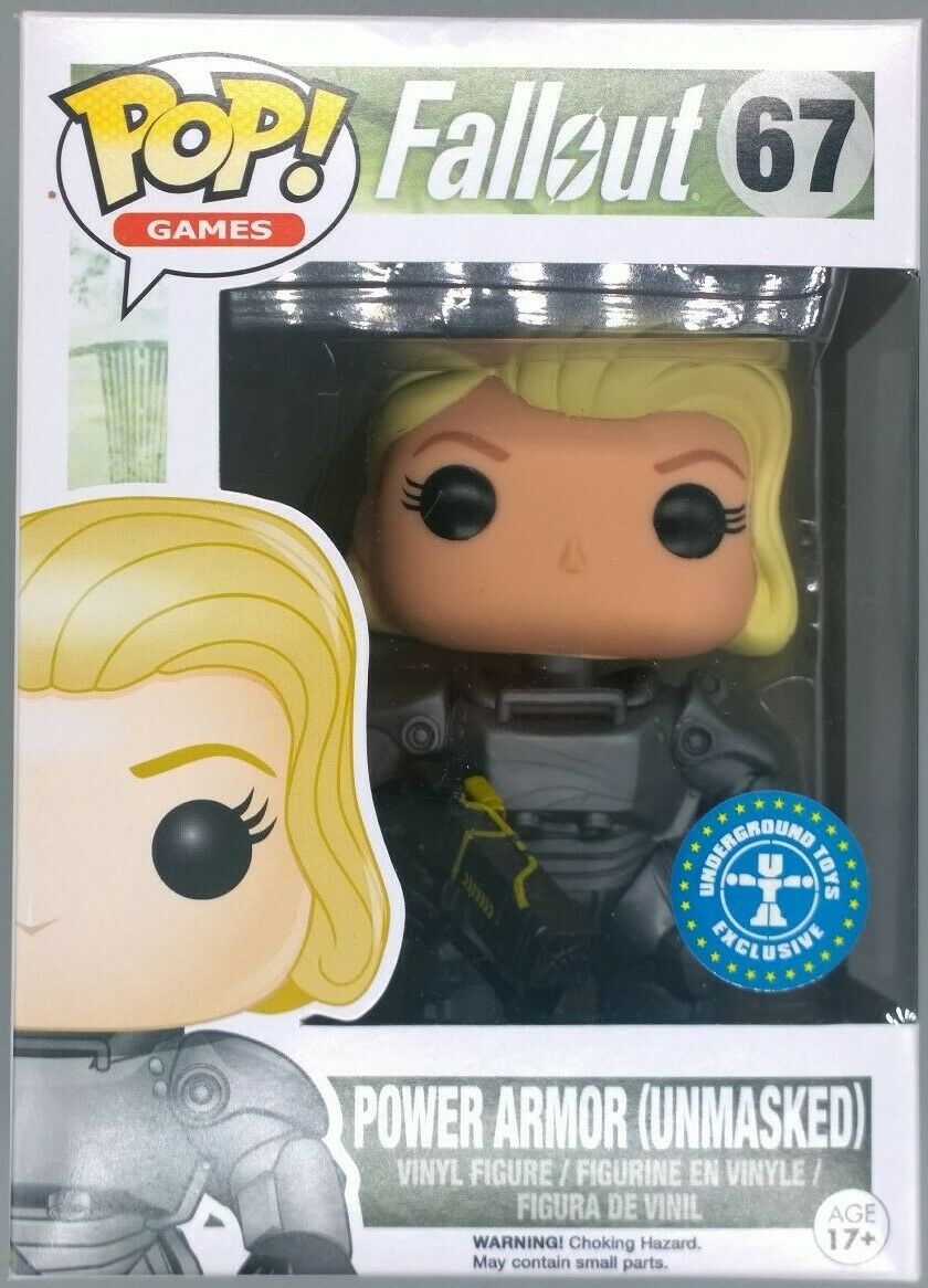 67 Power Armor (Unmasked- Female) - Fallout - Exclusive Funko POP