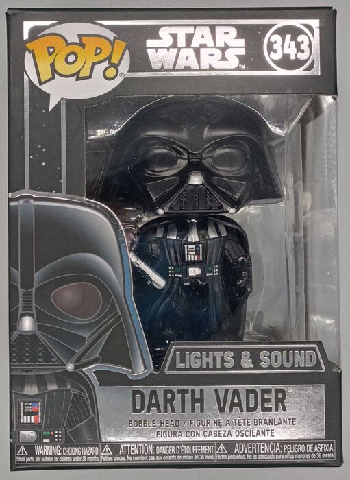 343 Darth Vader (Lights & Sound) Star Wars - Box Damaged Funko POP Funko