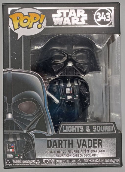 343 Darth Vader (Lights & Sound) Star Wars - Box Damaged Funko POP Funko