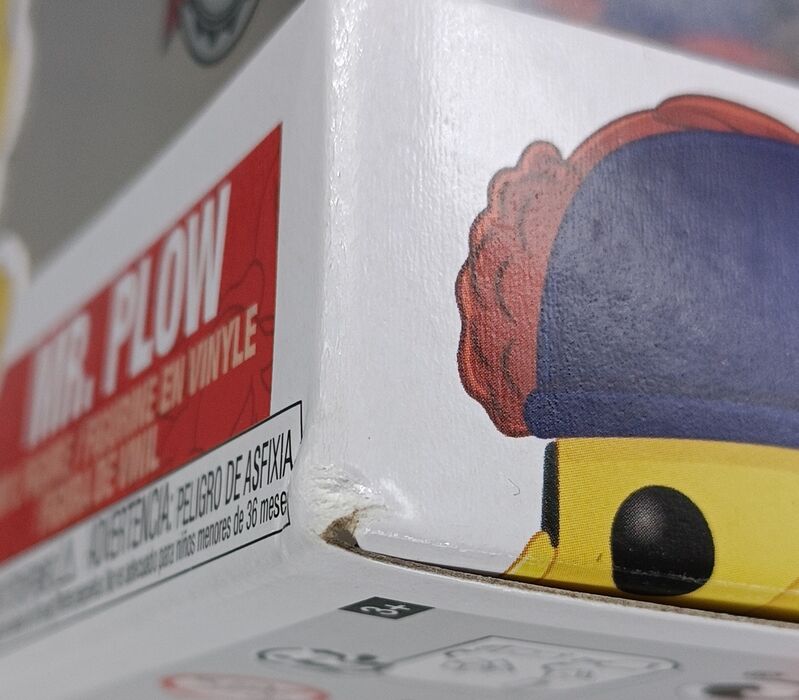 910 Mr. Plow - The Simpsons - Box Damaged Funko POP