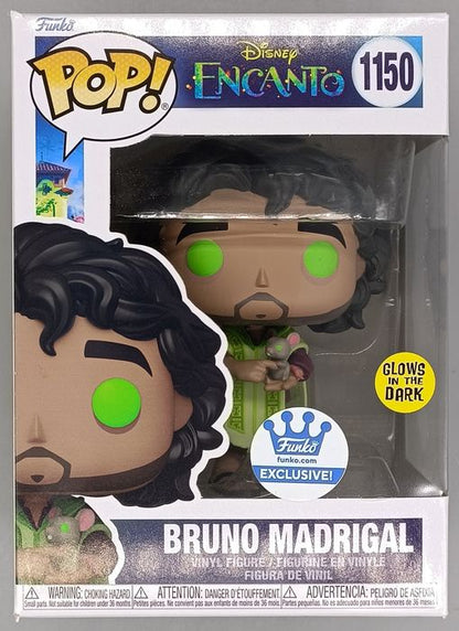 1150 Bruno Madrigal Glow - Disney Encanto - Box Damaged Funko POP Funko