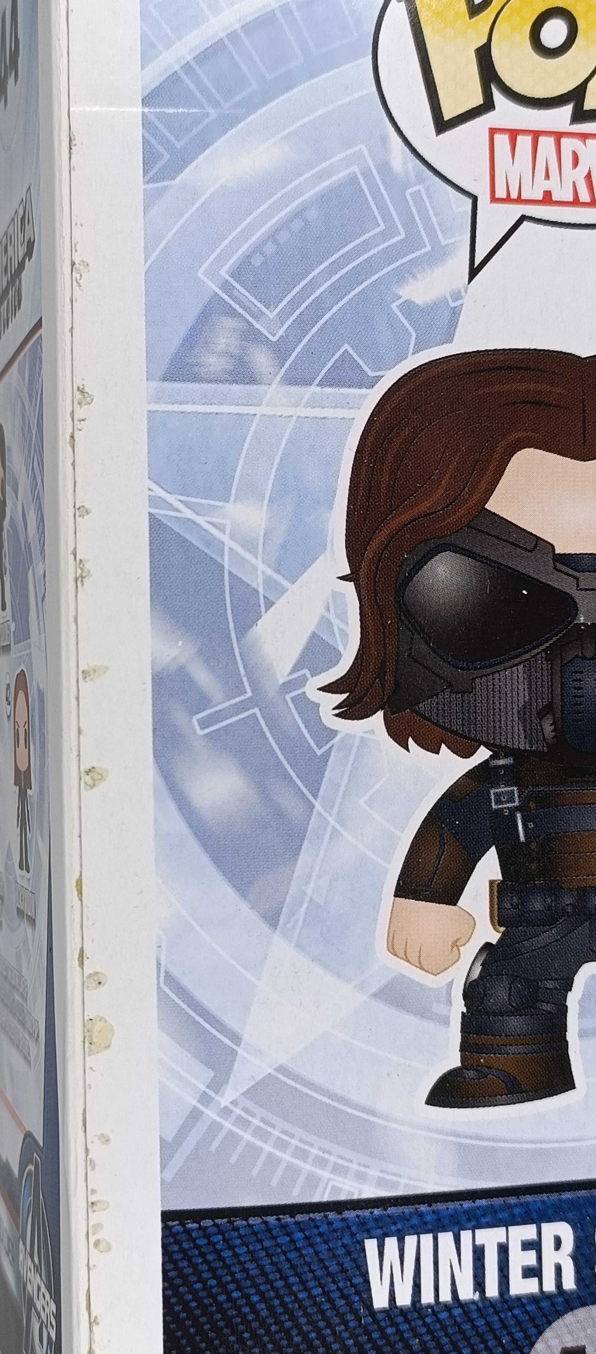 44 Winter Soldier - Marvel Captain America TWS - Box Damaged Funko POP