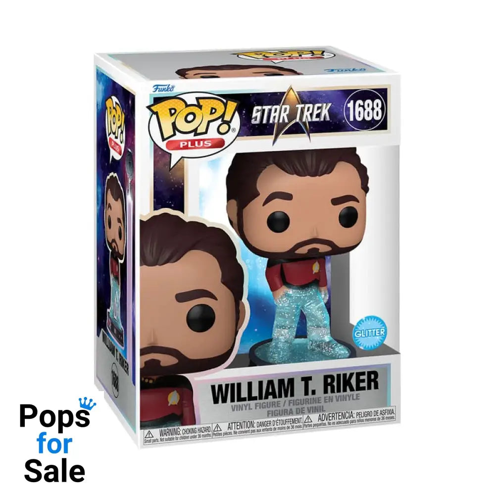 1688 Riker Transporter (Glitter) - Star Trek Funko POP