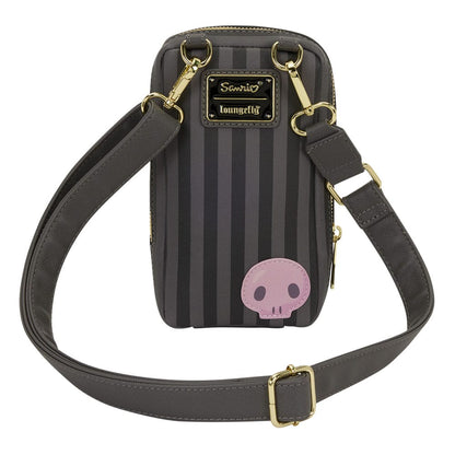 Sanrio by Loungefly Crossbody with Coin Bag 20th Anniversary Kuromi Cell Phone - [New]