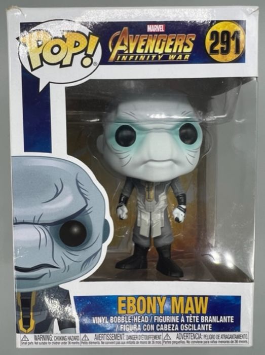 291 Ebony Maw - Marvel Avengers Infinity War Funko POP - Damaged Box