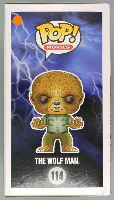 114 The Wolf Man - Universal Monsters - Box Damaged Funko POP