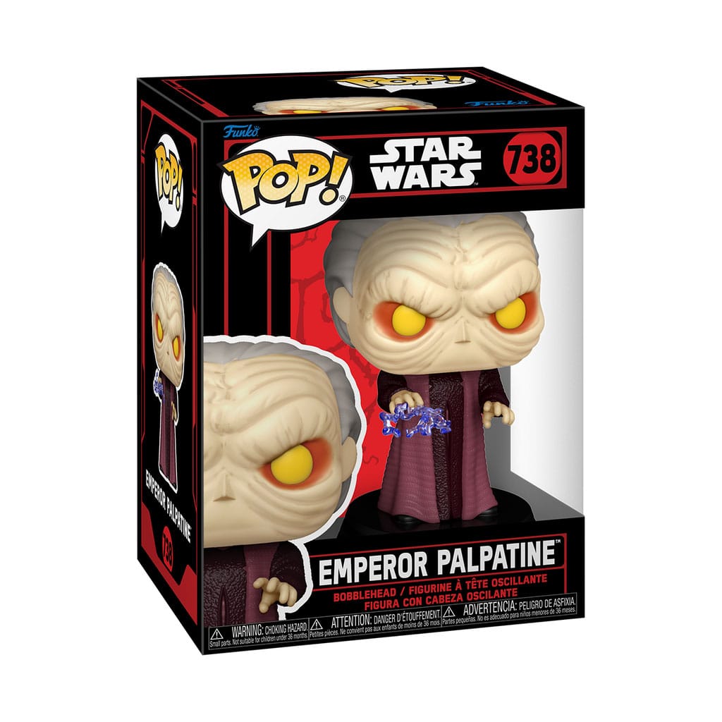 738 Emperor Palpatine - Star Wars: Dark Side Funko POP - Brand New