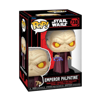 738 Emperor Palpatine - Star Wars: Dark Side Funko POP - Brand New