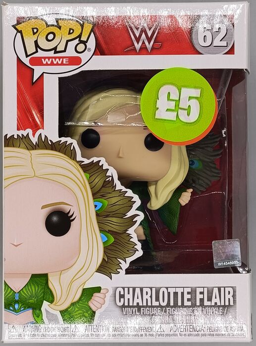 62 Charlotte Flair - WWE - Box Damaged Funko POP Funko