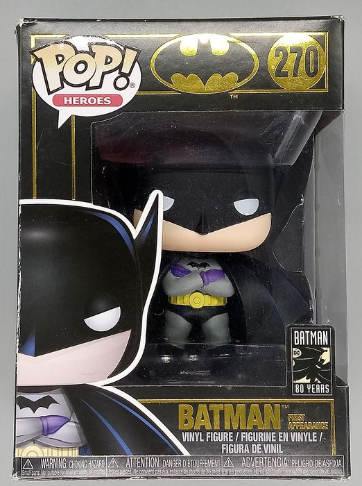 270 Batman (First Appearance) - DC - Box Damaged Funko POP Funko