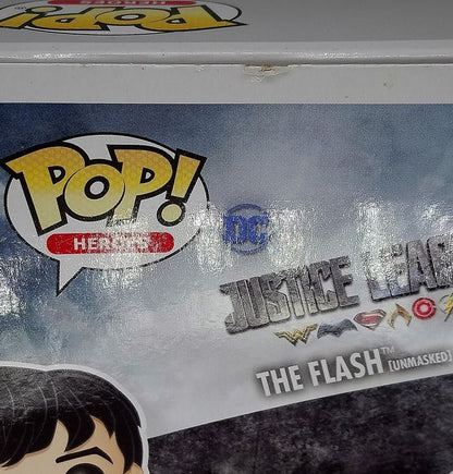 201 The Flash (Unmasked) - DC Justice League - Box Damaged Funko POP