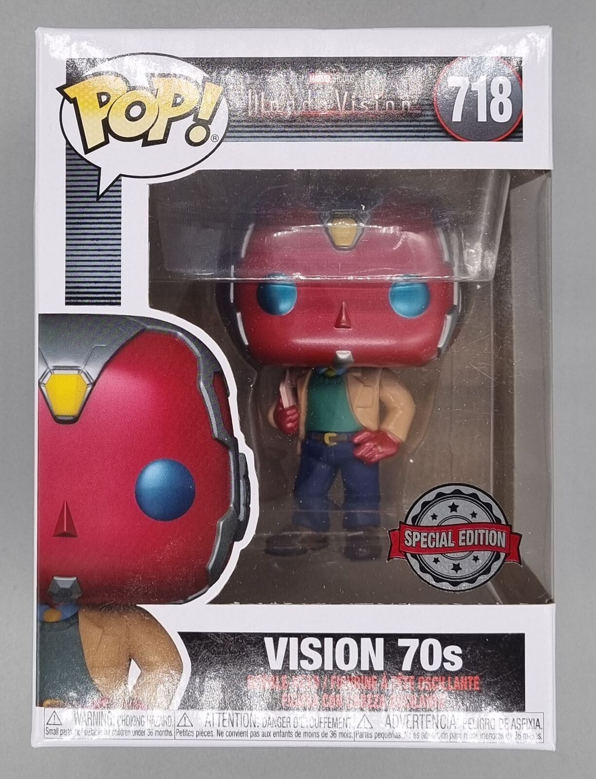 718 70s Vision - Marvel Wandavision Funko POP