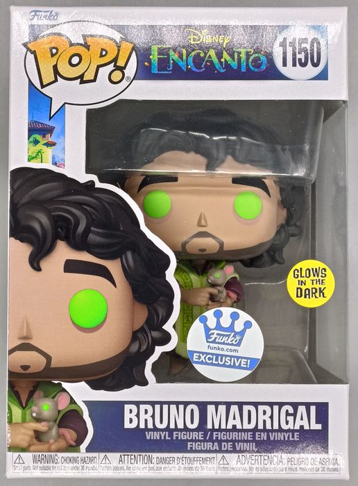 1150 Bruno Madrigal Glow - Disney Encanto Funko POP Funko