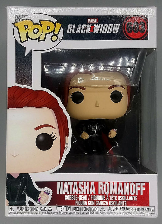 603 Natasha Romanoff - Marvel Black Widow - Box Damaged Funko POP