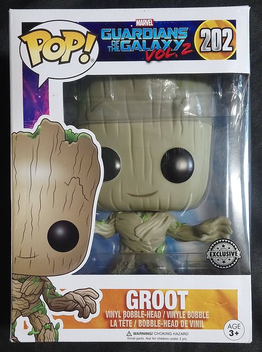 202 Groot  10 Inch  Marvel Guardians of the Galaxy 2 Funko POP - Box Damaged Funko