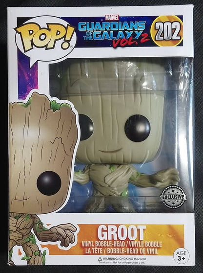 202 Groot  10 Inch  Marvel Guardians of the Galaxy 2 Funko POP - Box Damaged Funko