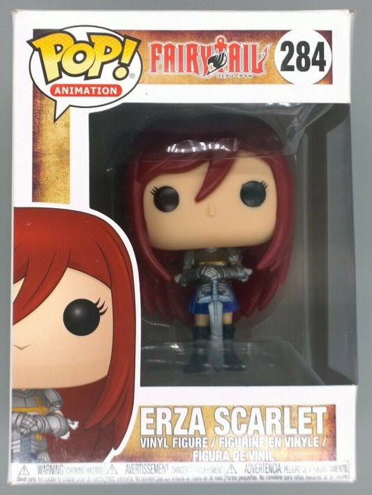 284 Erza Scarlet - Fairy Tail - Box Damaged Funko POP