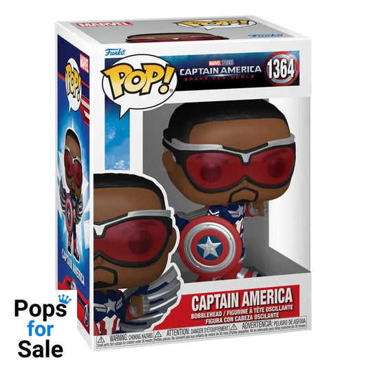 1364 Captain America - Marvel Captain America Brave New World Funko POP PRESALE Funko
