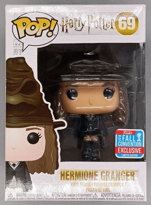 69 Hermione Granger (Sorting Hat) Harry Potter 2018 Box Damaged Funko POP Funko