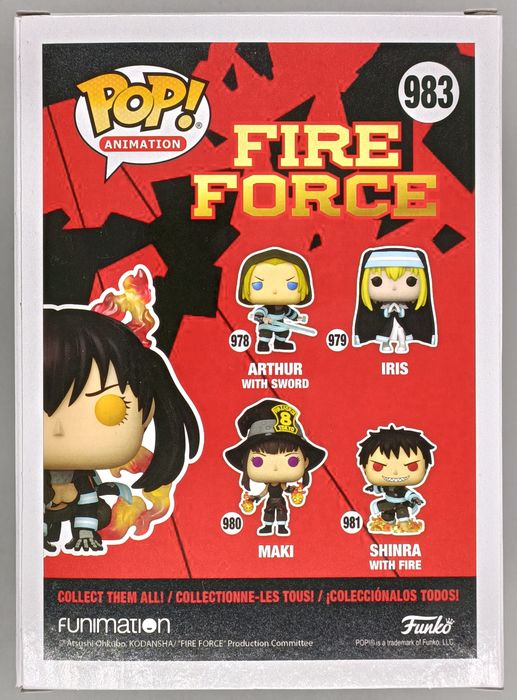 983 Tamaki - Glow - Fire Force Funko POP