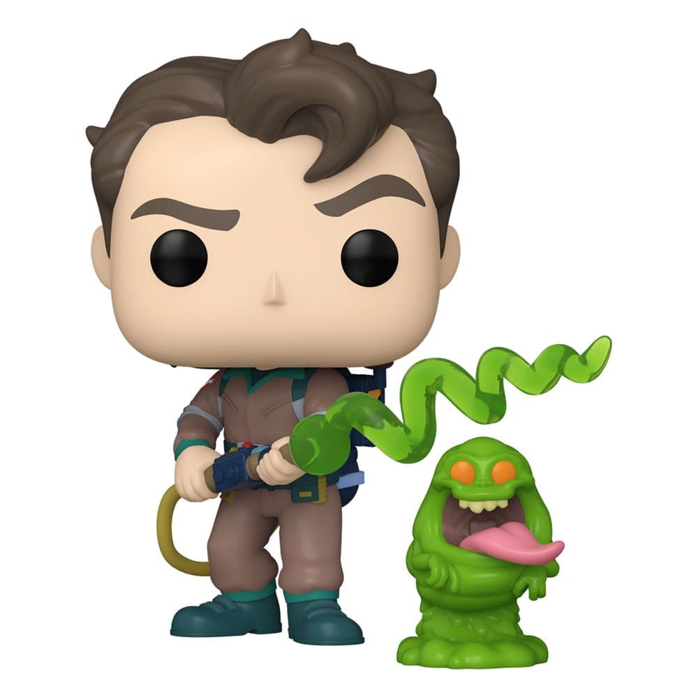 1785 Venkman with Slimer - The Real Ghostbusters Funko POP - Brand New