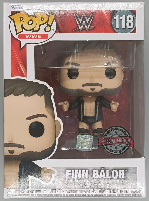 118 Finn Balor (Balor Club) - WWE - Box Damaged Funko POP Funko