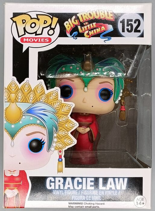 152 Gracie Law - Big Trouble In Little China - Box Damaged Funko POP
