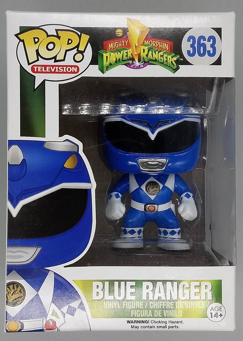 363 Blue Ranger - Power Rangers - Box Damaged Funko POP