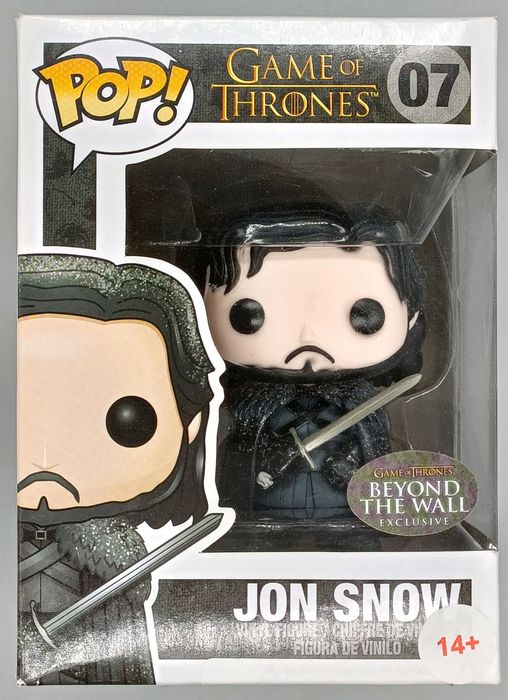 07 Jon Snow (Beyond the Wall) - Game of Thrones Box Damaged Funko POP Funko