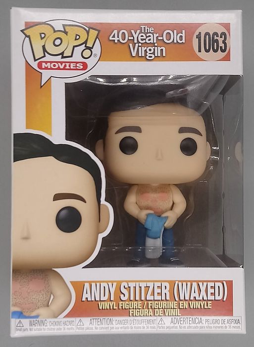 1063 Andy Stitzer (Waxed) - 40 Year Old Virgin Funko POP Funko