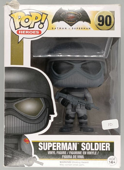 90 Superman Soldier - DC Batman V Superman - Box Damaged Funko POP Funko