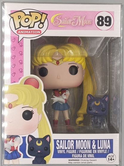 89 Sailor Moon & Luna - Sailor Moon Funko POP