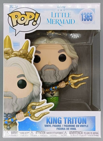 1365 King Triton - Disney The Little Mermaid Funko POP - Brand New Funko