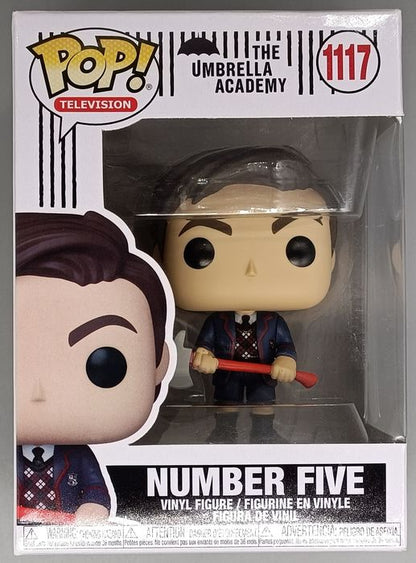 1117 Number Five (w/ Axe) - Umbrella Academy Funko POP