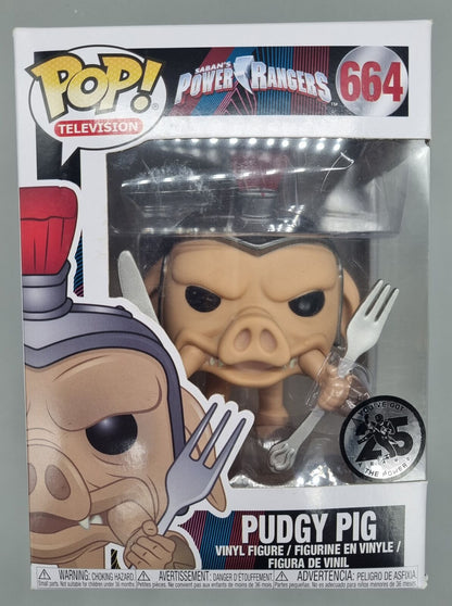 664 Pudgy Pig - Power Rangers Funko POP