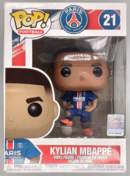 21 Kylian Mbappé - PSG Paris Saint Germain - Box Damaged Funko POP Funko