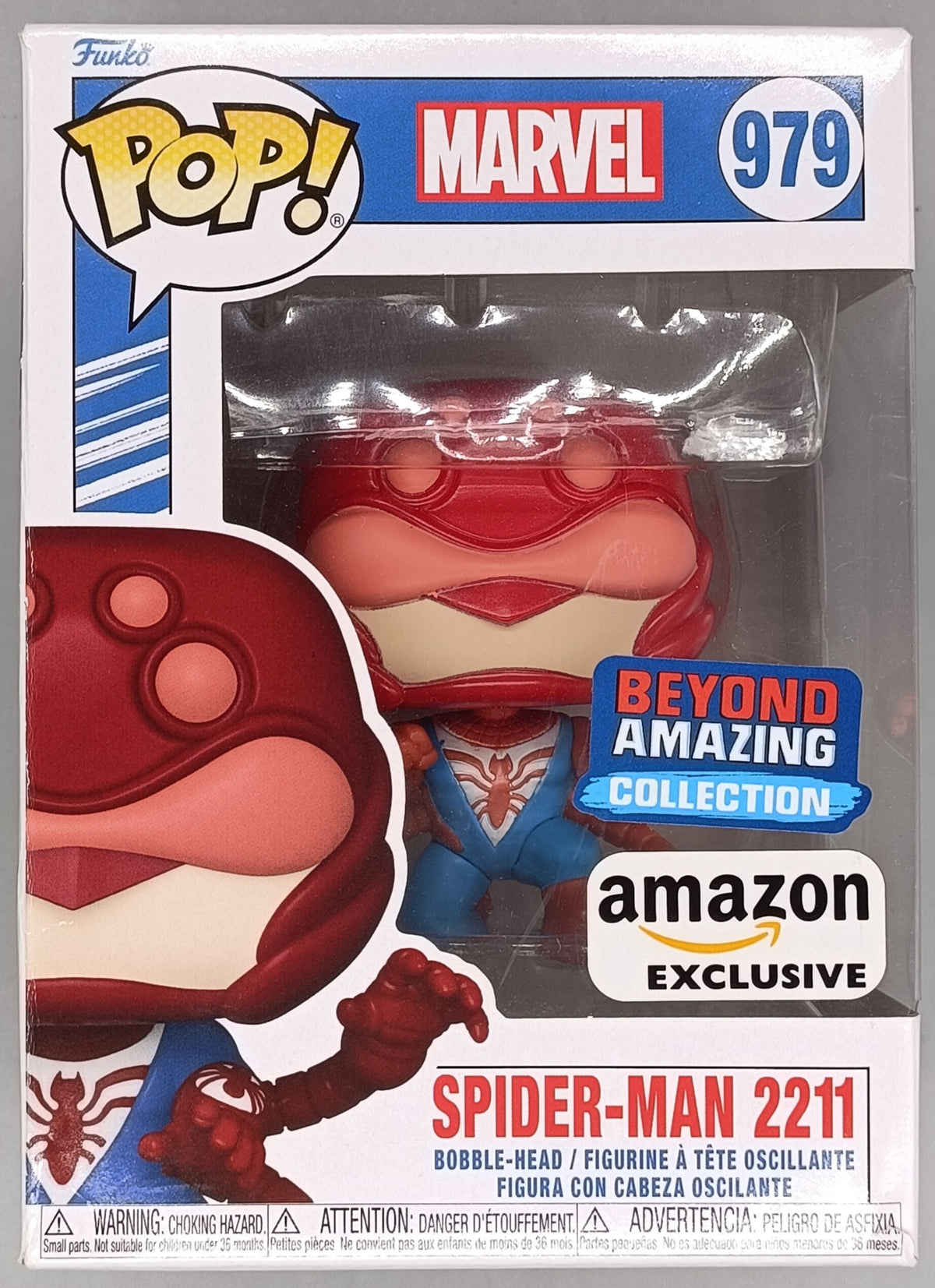 979 SpiderMan 2211 - Marvel Beyond Amazing - Funko POP - Box Damaged Funko