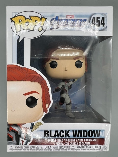 454 Black Widow (Team Suit) Marvel Avengers Endgame Box Damaged Funko POP Funko